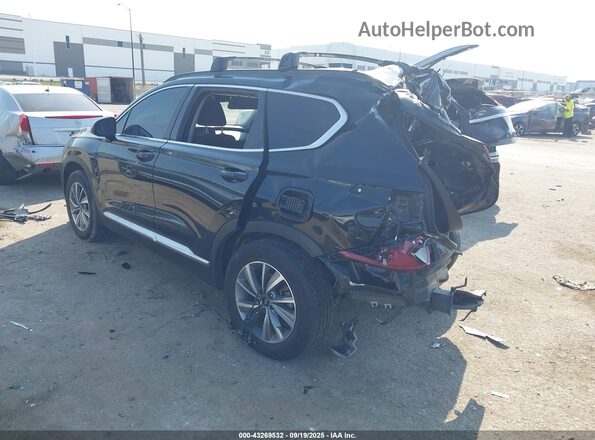 5NMS33AD8LH181453 2020 HYUNDAI SANTA FE Black Rear left
