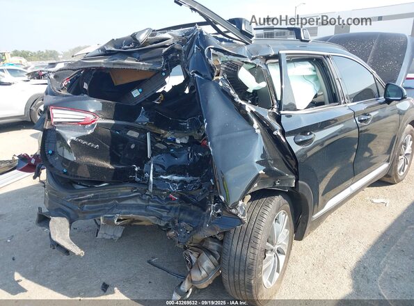 5NMS33AD8LH181453 2020 HYUNDAI SANTA FE Black Front view