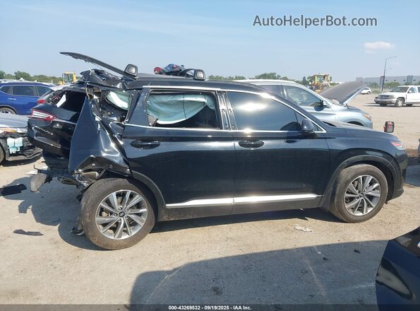 5NMS33AD8LH181453 2020 HYUNDAI SANTA FE Black 360 interior view