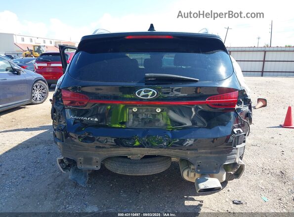 5NMS34AJ2MH333739 2021 HYUNDAI SANTA FE Black Դիմացի տեսք