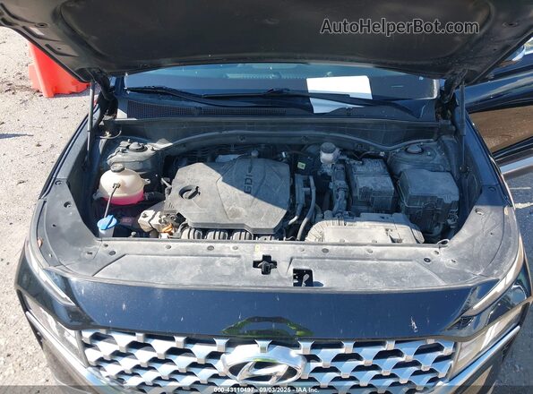 5NMS34AJ2MH333739 2021 HYUNDAI SANTA FE Black Հետևի տեսք