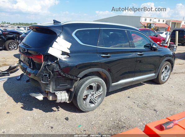 5NMS34AJ2MH333739 2021 HYUNDAI SANTA FE Black Հետևի աջ