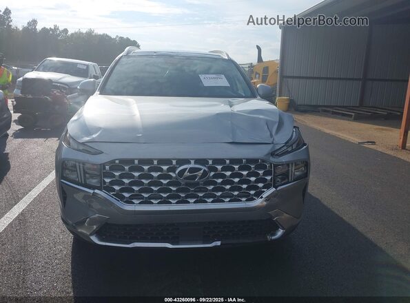 5NMS34AJ3NH441207 2022 HYUNDAI SANTA FE Серебряный Вид задней части салона