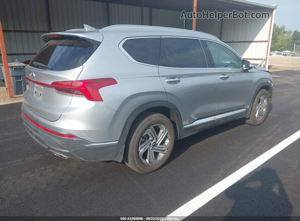 5NMS34AJ3NH441207 2022 HYUNDAI SANTA FE Серебряный Задняя правая четверть