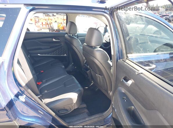 5NMS3CAA4LH257644 2020 HYUNDAI SANTA FE Blue Vista de la etiqueta del VIN