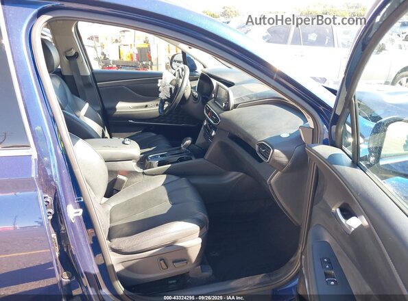 5NMS3CAA4LH257644 2020 HYUNDAI SANTA FE Blue Vista interior delantera