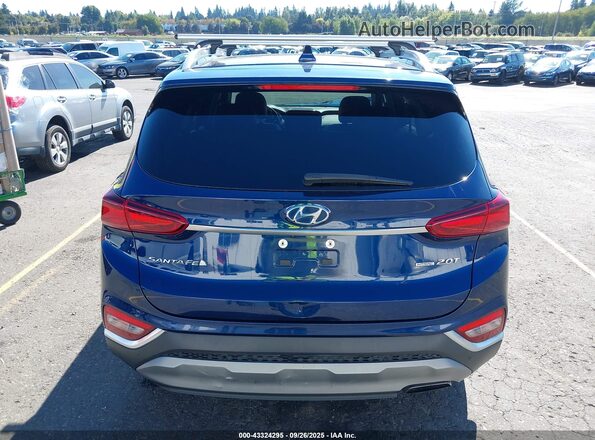 5NMS3CAA4LH257644 2020 HYUNDAI SANTA FE Blue 