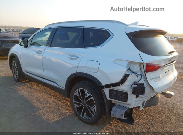 5NMS3CAAXLH216029 2020 HYUNDAI SANTA FE White Tył lewy