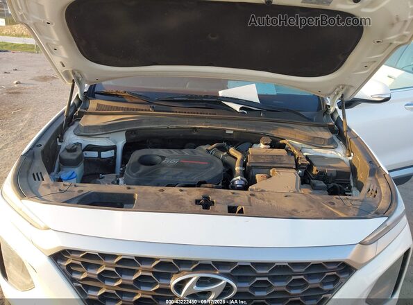 5NMS3CAAXLH216029 2020 HYUNDAI SANTA FE White Widok z tyłu