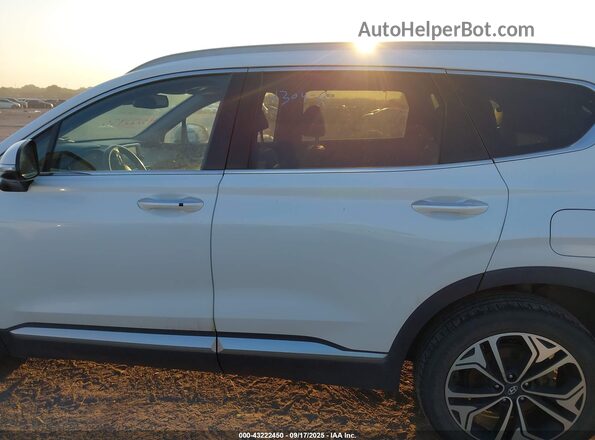 5NMS3CAAXLH216029 2020 HYUNDAI SANTA FE White Widok wnętrza 360 stopni