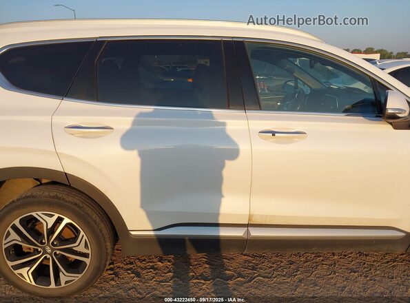5NMS3CAAXLH216029 2020 HYUNDAI SANTA FE White Widok wnętrza z tyłu