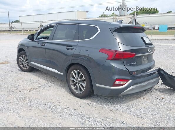 5NMS3CAD0LH302699 2020 HYUNDAI SANTA FE Gray Rear left