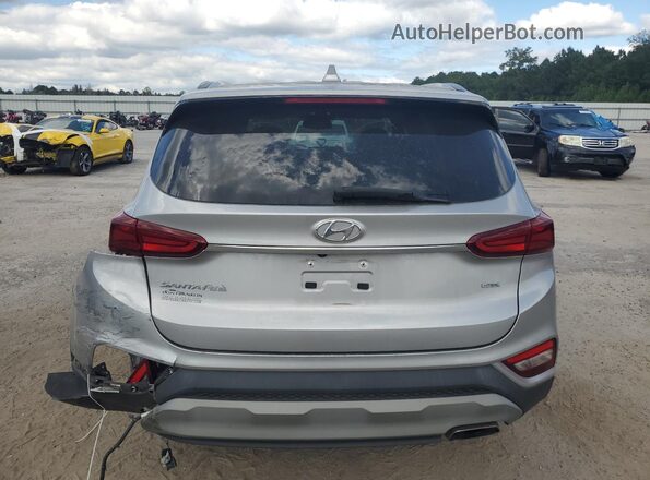 5NMS3CAD3LH231594 2020 HYUNDAI SANTA Silver Հետևի տեսք