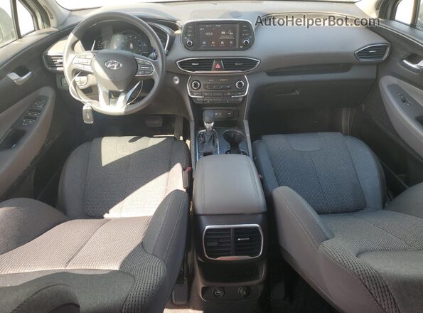 5NMS3CAD3LH231594 2020 HYUNDAI SANTA Silver Առջևի վահանակի տեսք