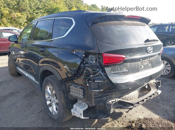 5NMS3CAD4LH286460 2020 HYUNDAI SANTA FE Black Rear left