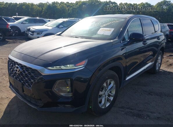 5NMS3CAD4LH286460 2020 HYUNDAI SANTA FE Black Front left