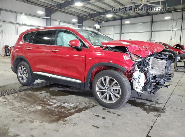 5NMS3CAD4LH298107 2020 HYUNDAI SANTA Red Առջևի աջ