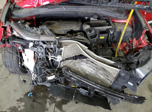 5NMS3CAD4LH298107 2020 HYUNDAI SANTA Red Շարժիչի բաժամունքի տեսք