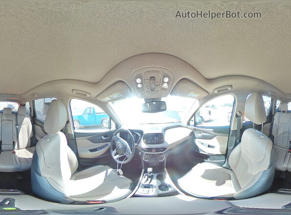 5NMS3CAD7LH145978 2020 HYUNDAI SANTA Gray Սալոնի 360 աստիճան տեսք