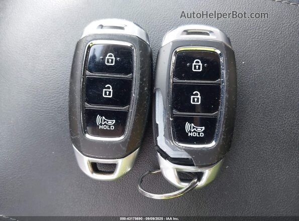 5NMS3CAD7LH206438 2020 HYUNDAI SANTA FE White Առջևի վահանակի տեսք