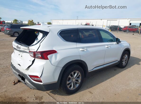 5NMS3CAD7LH206438 2020 HYUNDAI SANTA FE White Հետևի աջ