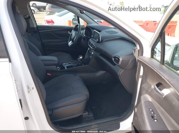 5NMS3CAD7LH206438 2020 HYUNDAI SANTA FE White Սալոնի դիմացի տեսք