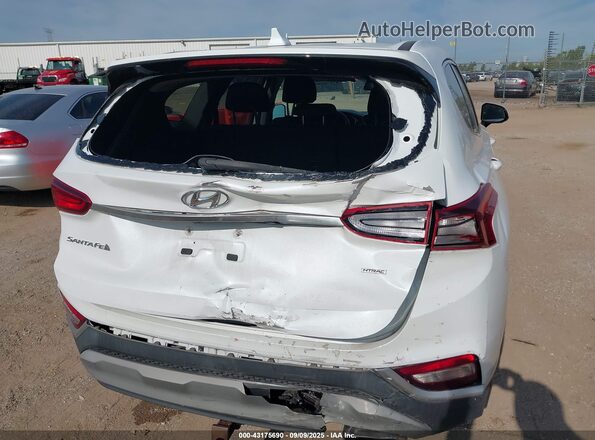 5NMS3CAD7LH206438 2020 HYUNDAI SANTA FE White Դիմացի տեսք
