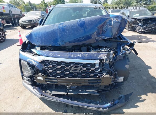 5NMS3CAD7LH212675 2020 HYUNDAI SANTA FE Blue Դիմացի տեսք