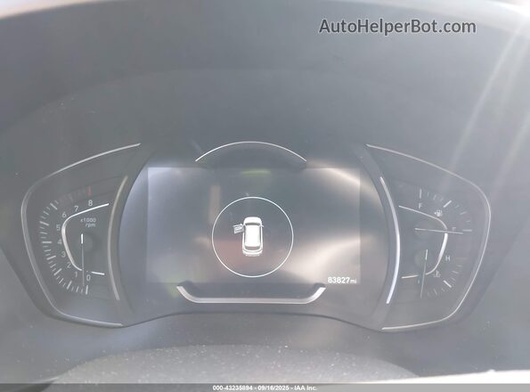5NMS3CAD7LH212675 2020 HYUNDAI SANTA FE Blue Հետևի նստատեղերի տեսք