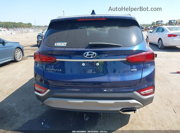 5NMS3CAD7LH212675 2020 HYUNDAI SANTA FE Blue 