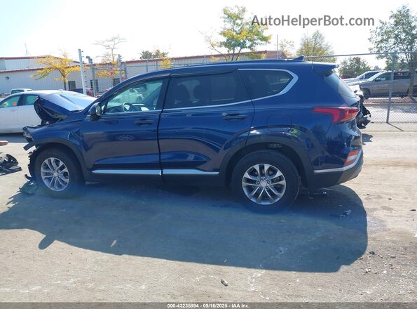 5NMS3CAD7LH212675 2020 HYUNDAI SANTA FE Blue Սալոնի 360 աստիճան տեսք