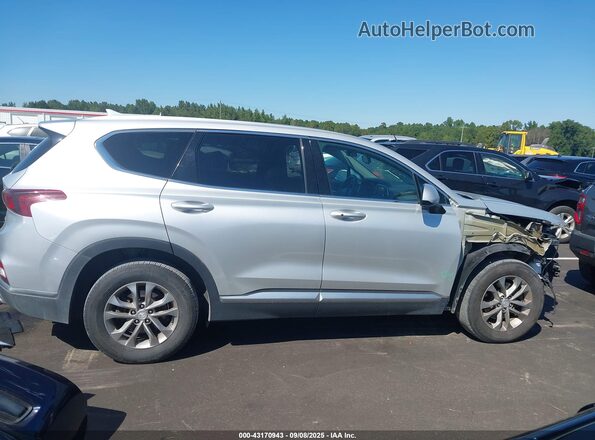 5NMS3CAD8LH174986 2020 HYUNDAI SANTA FE Серебряный Панорамный вид салона 360°