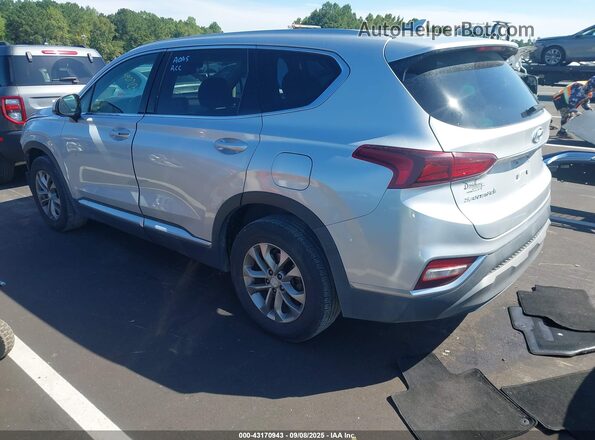 5NMS3CAD8LH174986 2020 HYUNDAI SANTA FE Серебряный Задняя левая четверть