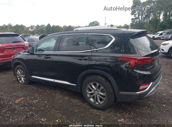 5NMS3CAD9LH249162 2020 HYUNDAI SANTA FE Black Սալոնի 360 աստիճան տեսք