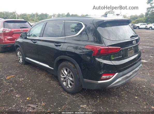 5NMS3CAD9LH249162 2020 HYUNDAI SANTA FE Black Հետևի ձախ