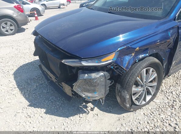 5NMS3CAD9LH274028 2020 HYUNDAI SANTA FE Blue Vista frontal