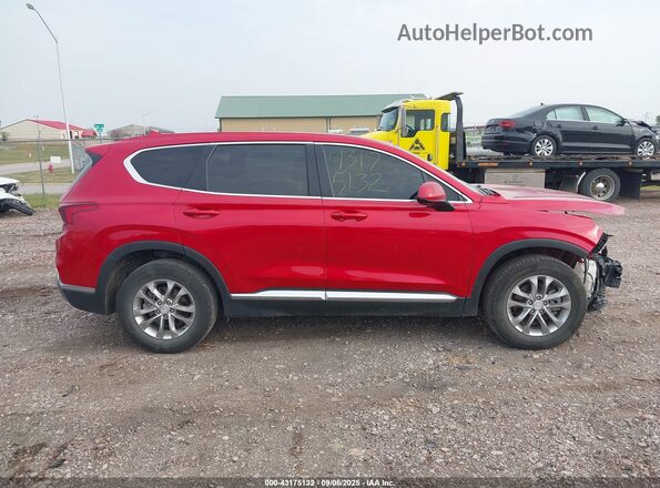 5NMS3CADXLH230815 2020 HYUNDAI SANTA FE Red Սալոնի 360 աստիճան տեսք