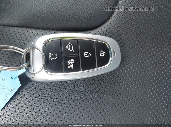 5NMS3DA14PH002746 2023 HYUNDAI SANTA FE HYBRID White Առջևի վահանակի տեսք
