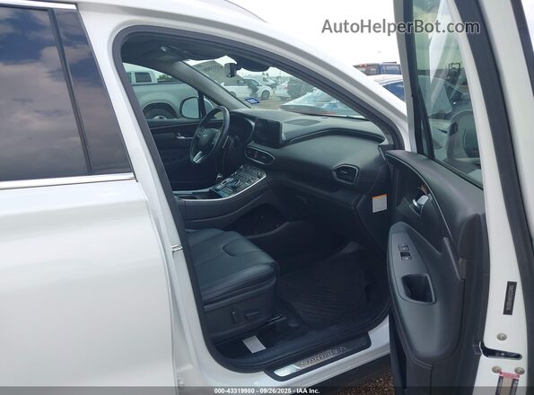 5NMS3DA14PH002746 2023 HYUNDAI SANTA FE HYBRID White Սալոնի դիմացի տեսք