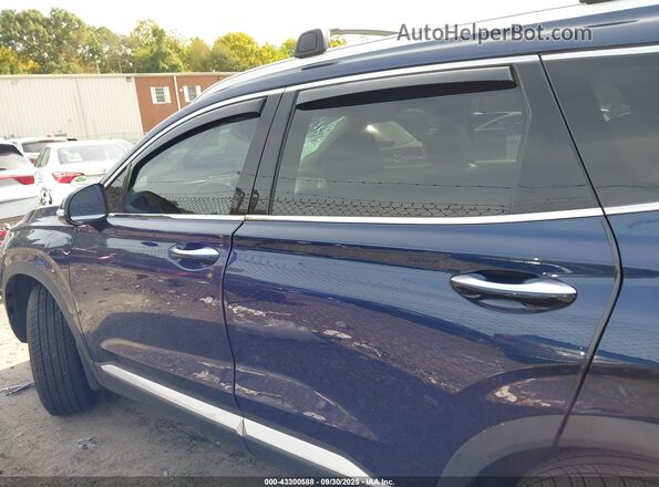 5NMS3DAJ0MH371194 2021 HYUNDAI SANTA FE Blue Սալոնի 360 աստիճան տեսք