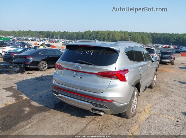 5NMS3DAJ2MH311319 2021 HYUNDAI SANTA FE Silver უკანა მარჯვენა