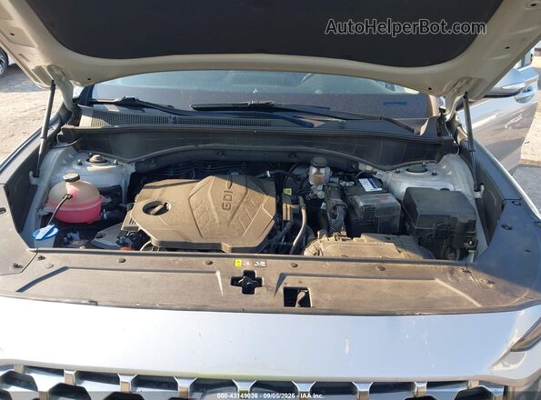 5NMS3DAJ2MH311319 2021 HYUNDAI SANTA FE Silver უკანა ხედი