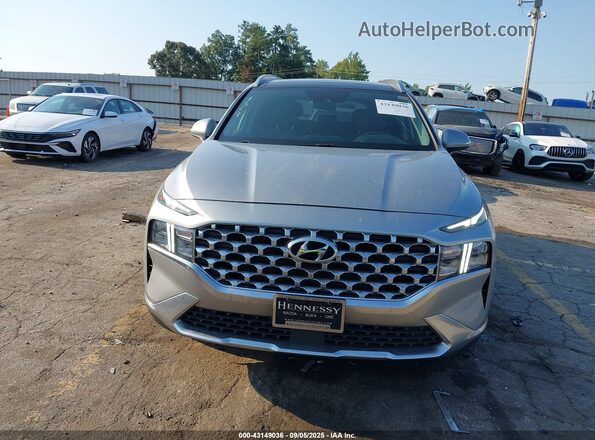 5NMS3DAJ2MH311319 2021 HYUNDAI SANTA FE Silver ხელსაწყოთა პანელის ხედი