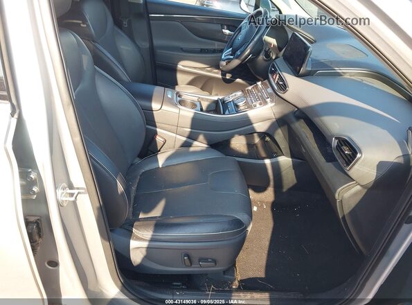 5NMS3DAJ2MH311319 2021 HYUNDAI SANTA FE Silver წინა სალონის ხედი
