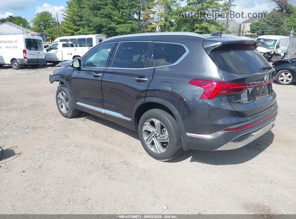 5NMS3DAJ3MH352798 2021 HYUNDAI SANTA FE Серый Задняя левая четверть