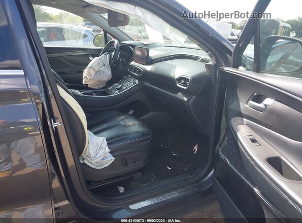 5NMS3DAJ3MH352798 2021 HYUNDAI SANTA FE Серый Вид салона спереди