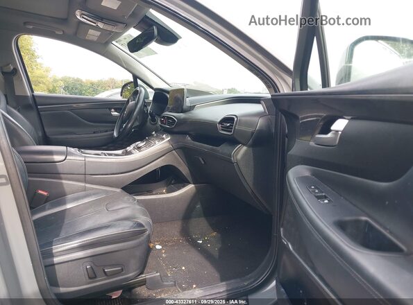 5NMS3DAJ9MH318767 2021 HYUNDAI SANTA FE Gray Vista interior delantera