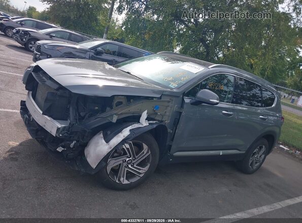 5NMS3DAJ9MH318767 2021 HYUNDAI SANTA FE Gray Vista frontal