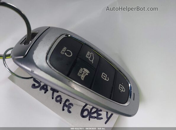 5NMS3DAJ9MH318767 2021 HYUNDAI SANTA FE Gray Vista del salpicadero