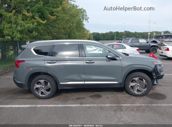 5NMS3DAJ9MH318767 2021 HYUNDAI SANTA FE Gray Vista interior trasera